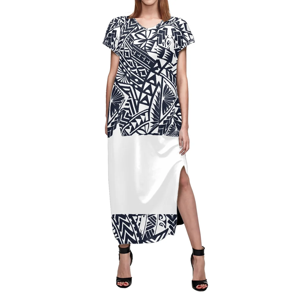 Оптовые цены платье-футболка полинезийское этническое самоанское фицзянское