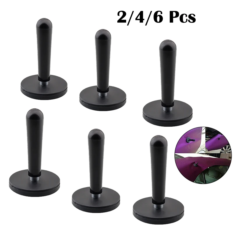 

2/6 Pcs Vinyl Wrapping Car Accessories Magnet Holder Car Sticker Styling Fix Tool Wrap Window Tint Magnetic Holder Fixer
