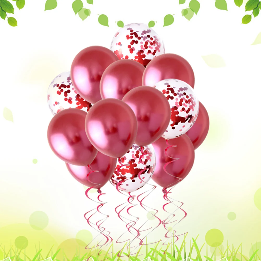 50 шт. прозрачные воздушные шары с конфетти украшение для вечеринки