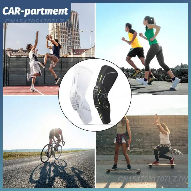 

Comfortable Anti-collision Pad Knee Let Polyester Threaded Edge Ev Leg Guard Protective Gear Breathable Knee Pad Leggings