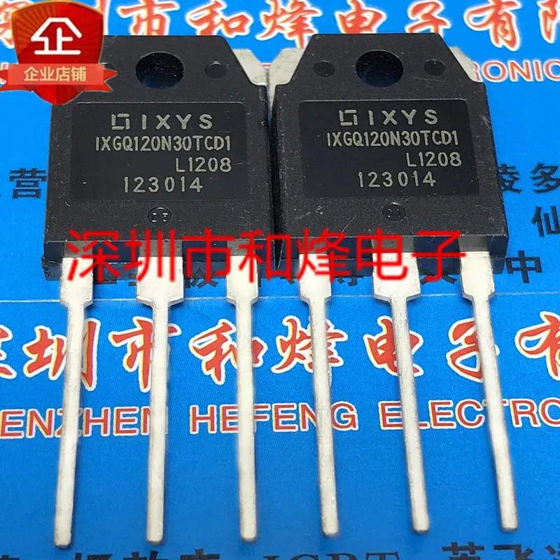 

Free shipping IXGQ120N30TCD1 TO-3P 300V 120A 10PCS