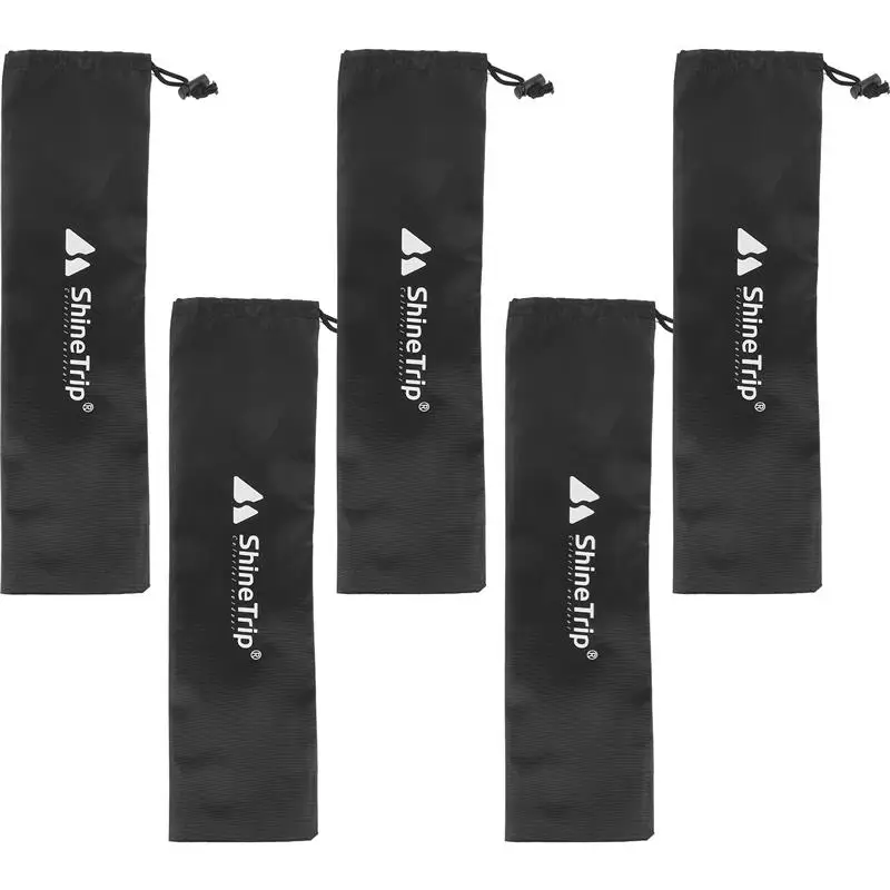 

5pcs Multi-function Fishing Pole Pouch Tent Rods Fixing Bag Handheld Fishing Rods Bag Outdoor Pouch
