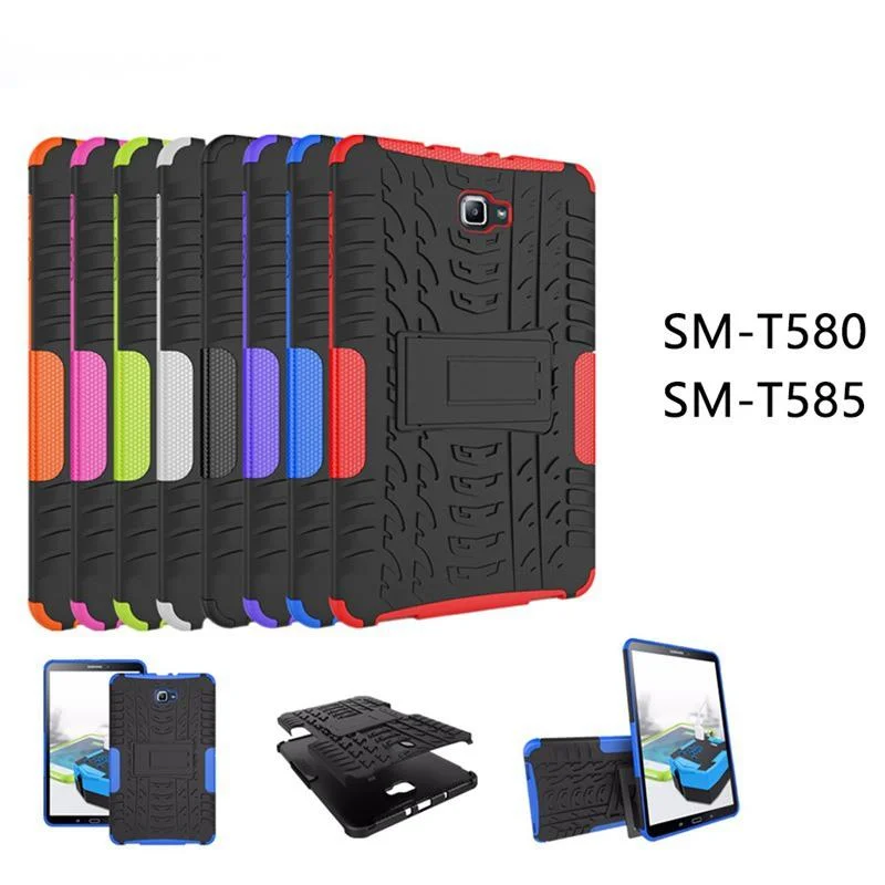 

For Samsung GALAXY Tab A A6 10.1 2016 case T580 T585 T580N T585N 10.1 inch Tablet TPU+PC Shockproof Stand Cover
