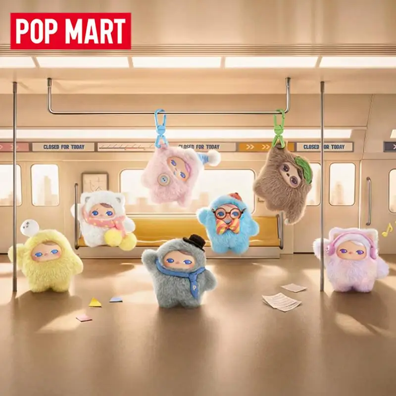 Фото POP MART PUCKY Серия «Сегодня закрыто» Виниловый плюшевый брелок Модные игрушки из сюрприз-бокса Загадочная коробка-сюрприз Фигурка-сюрприз №2