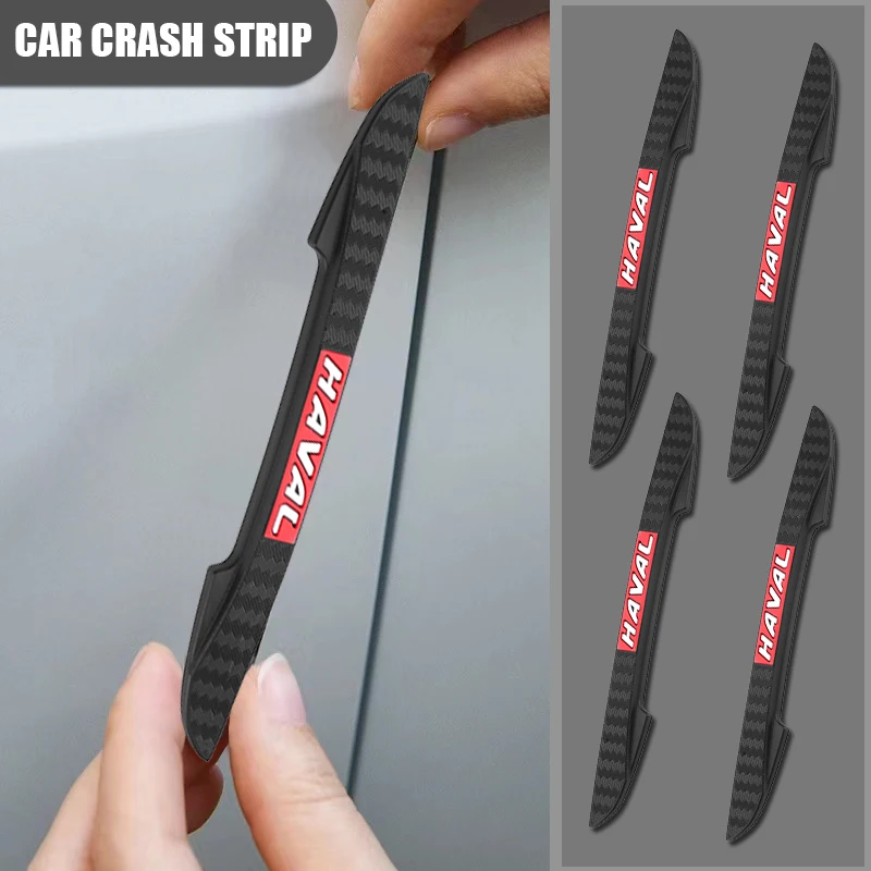 

4Pcs Car Rubber Door Edge Anti-collision Protection Strip for Haval H6 H4 H1 H7 Jolion H2 H3 H9 H6-Coupe First-love Accessories