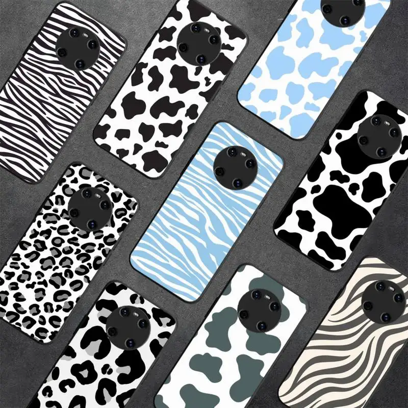 

Cow Zebra Phone Case for Huawei Y 6 9 7 5 8s prime 2019 2018 enjoy 7 plus