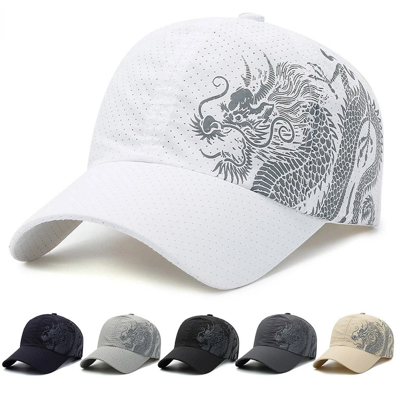 

Fashion Baseball Cap Women's New Chinese Caps for Men Outdoor Travel Sunshade Mesh Hat Gorras Snapback Gorras De Béisbol