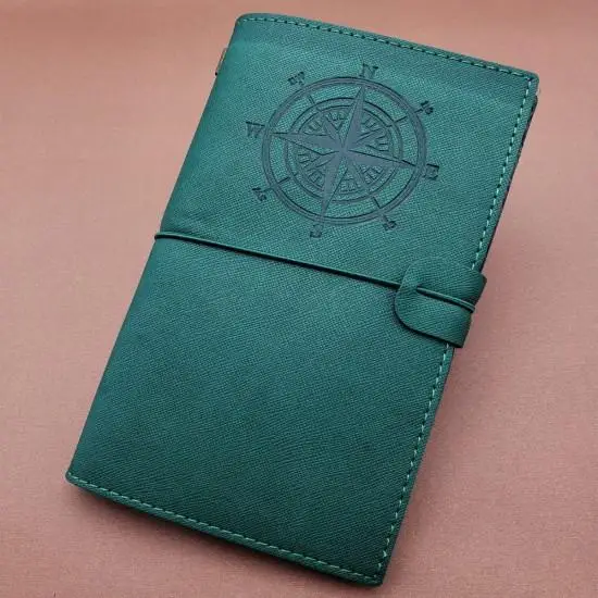 

Кожаный ноутбук Hediyelik с компасом