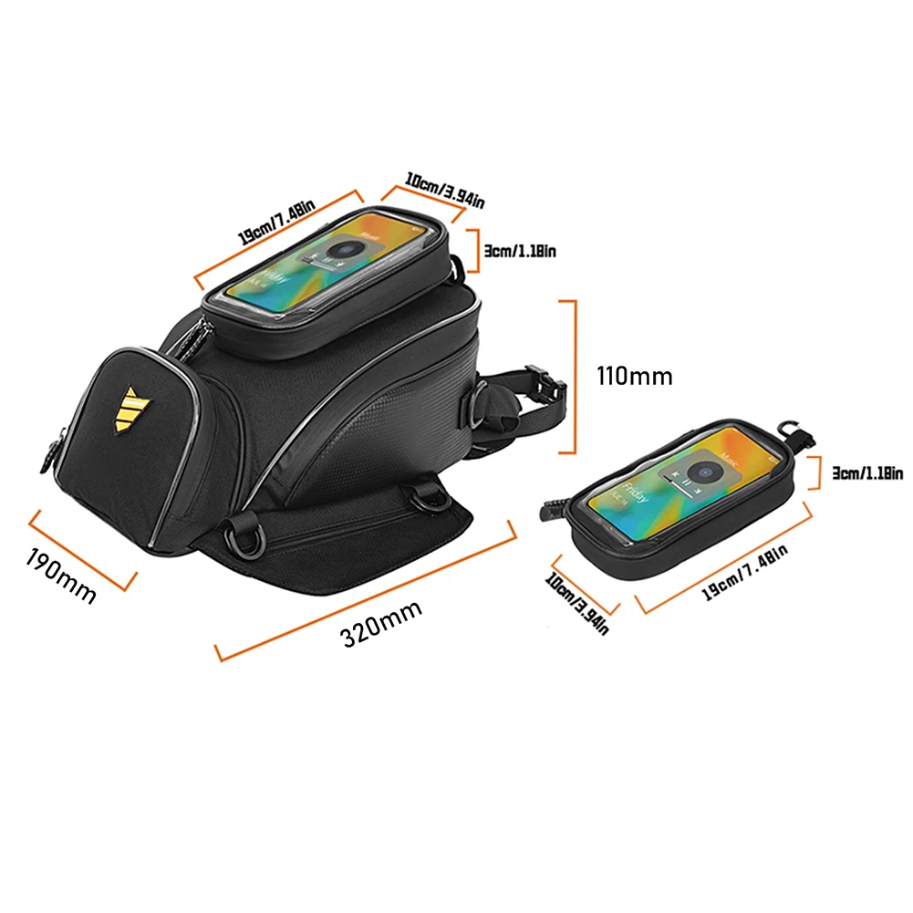 Сумка для мотоцикла RZAHUAHU сумка хранения инструментов быстросъемная установки на
