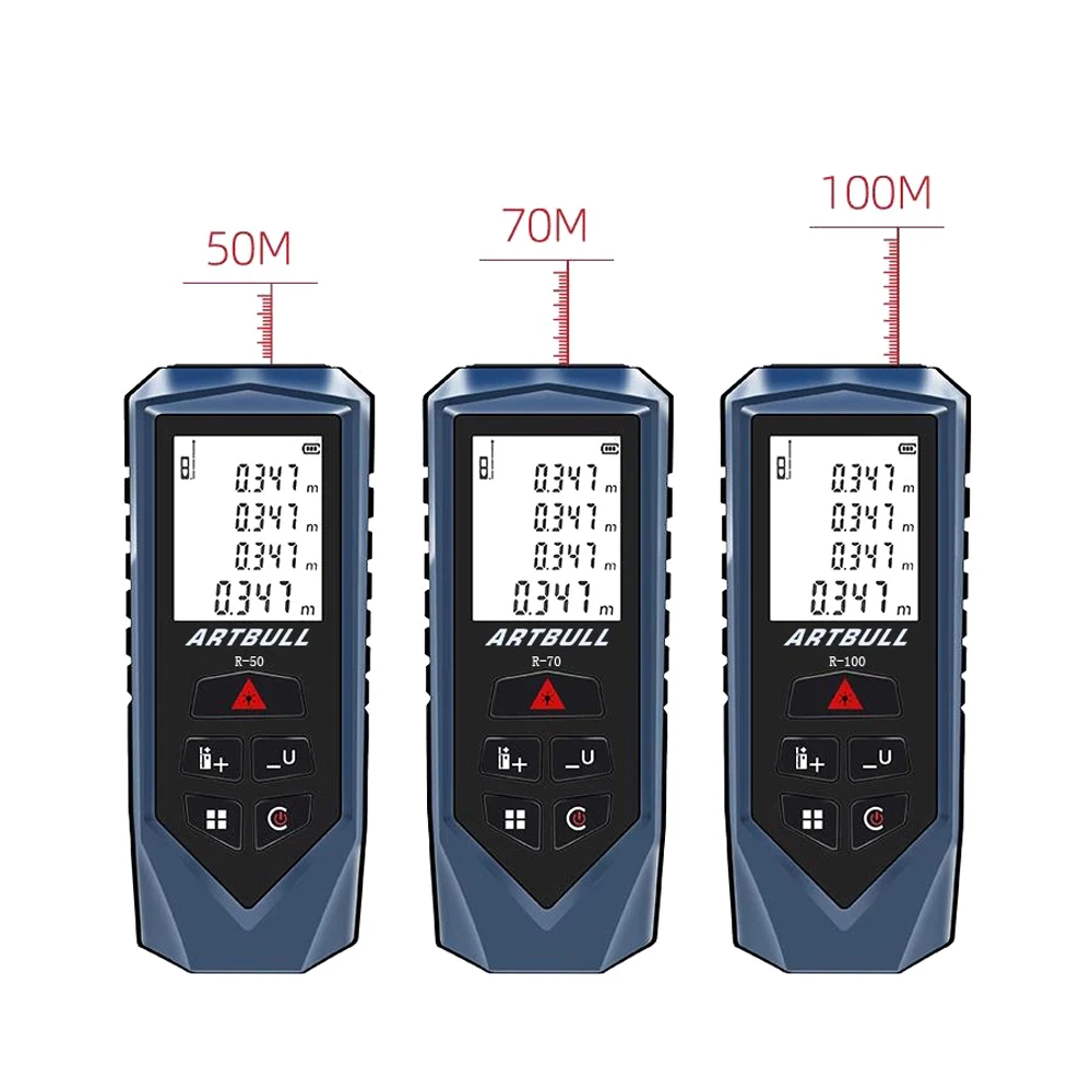 

Дальномер с цифровым дисплеем, 50/70/100 м