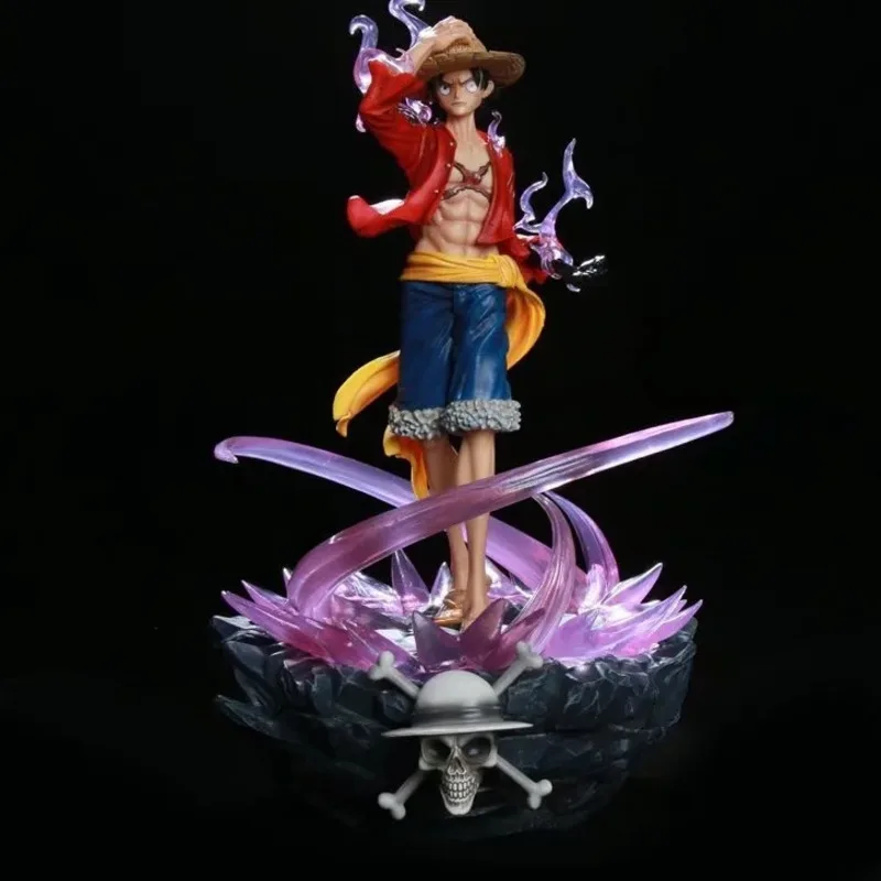 

One Piece 41cm Monkey D Luffy Anime Figure Battle Action Gift Desktop Collection Animation Figma Pirate PVC GK Model Kid Toys