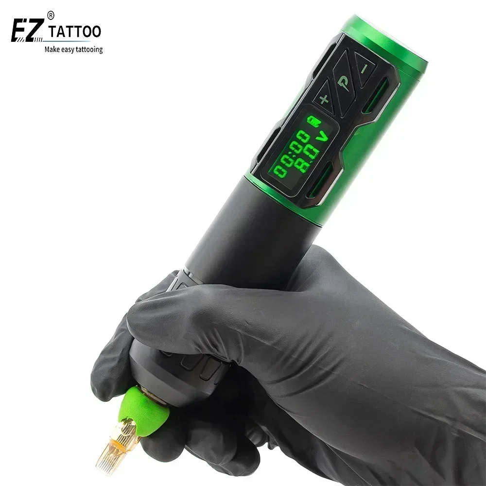 Тату-машинка с 2 аккумуляторами 3 5 мм швейцарский двигатель
