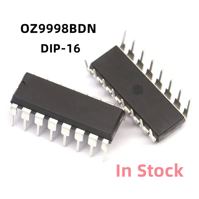 

10PCS/LOT OZ9998BDN OZ9998 DIP-16 LCD backlight chip Original New In Stock