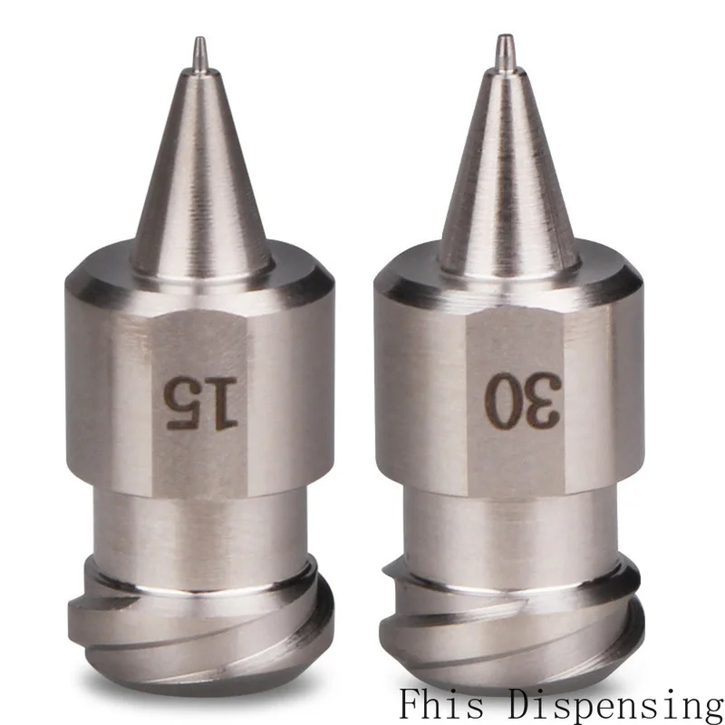 

Резьба в стиле Musashi, цельнолитой двойной точный Дозирующий игольчатый наконечник из нержавеющей стали