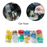 220pcs durable mixed size 5a 30a blade type circuit fuse fuses automotive fuse kit car fuse