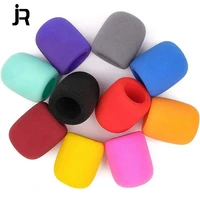 colorful microphone cover microphone windscreen foam cover pop filter for studio interview karaoke dj 10 colors