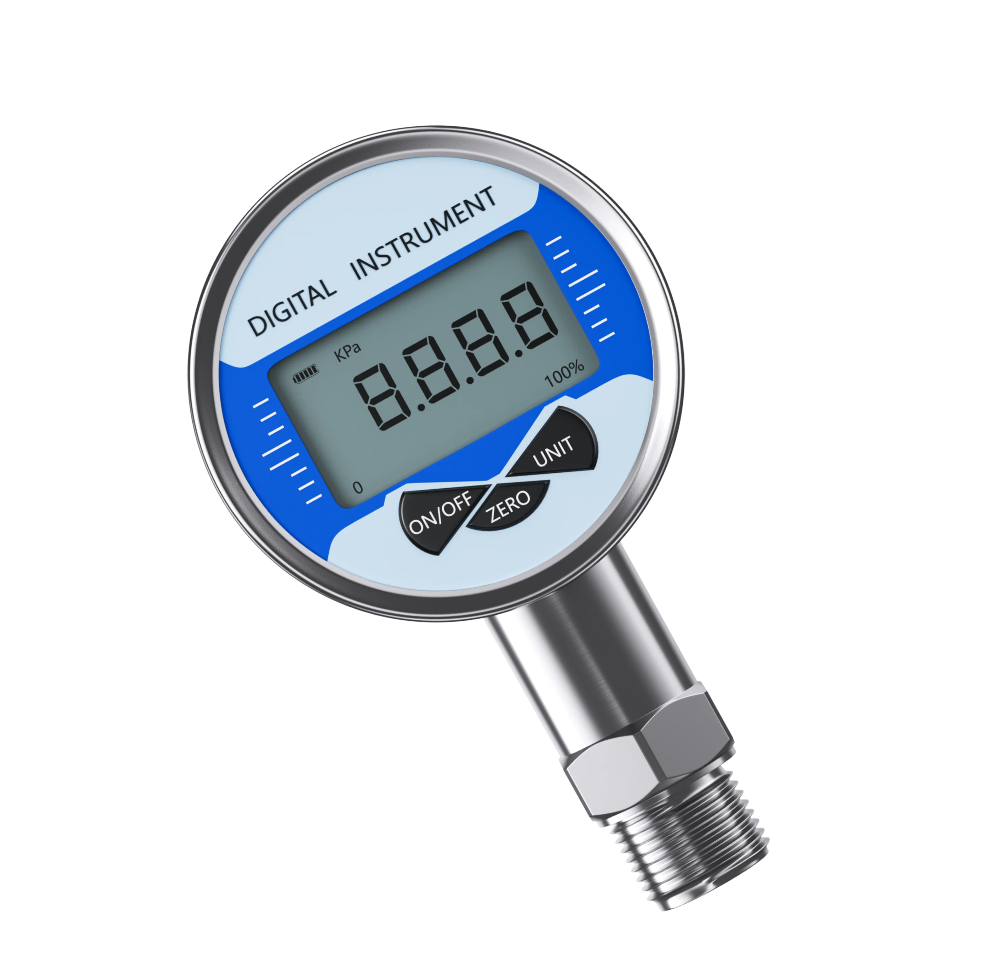 Цифровой гидравлический манометр 0.5% кПа фунт/кв. Дюйм 0-40 МПа 60 мм механический с