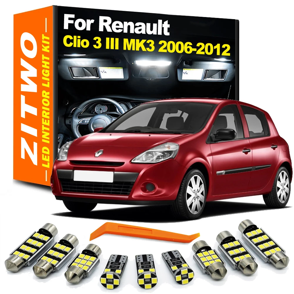Стеллаж для Renault Clio 3 III MK3 2006 2007 2008 2009 2010 2011 2012, 13 шт.