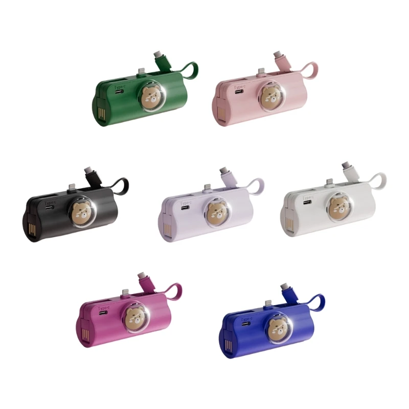 DXAB TypeC Mini Корпус Карманный чехол для зарядного устройства мобильного