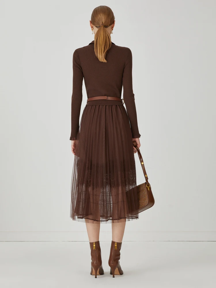 [Новогодний выбор] Laifu Aidier женское темпераментное платье 2023 осеннее облегающее