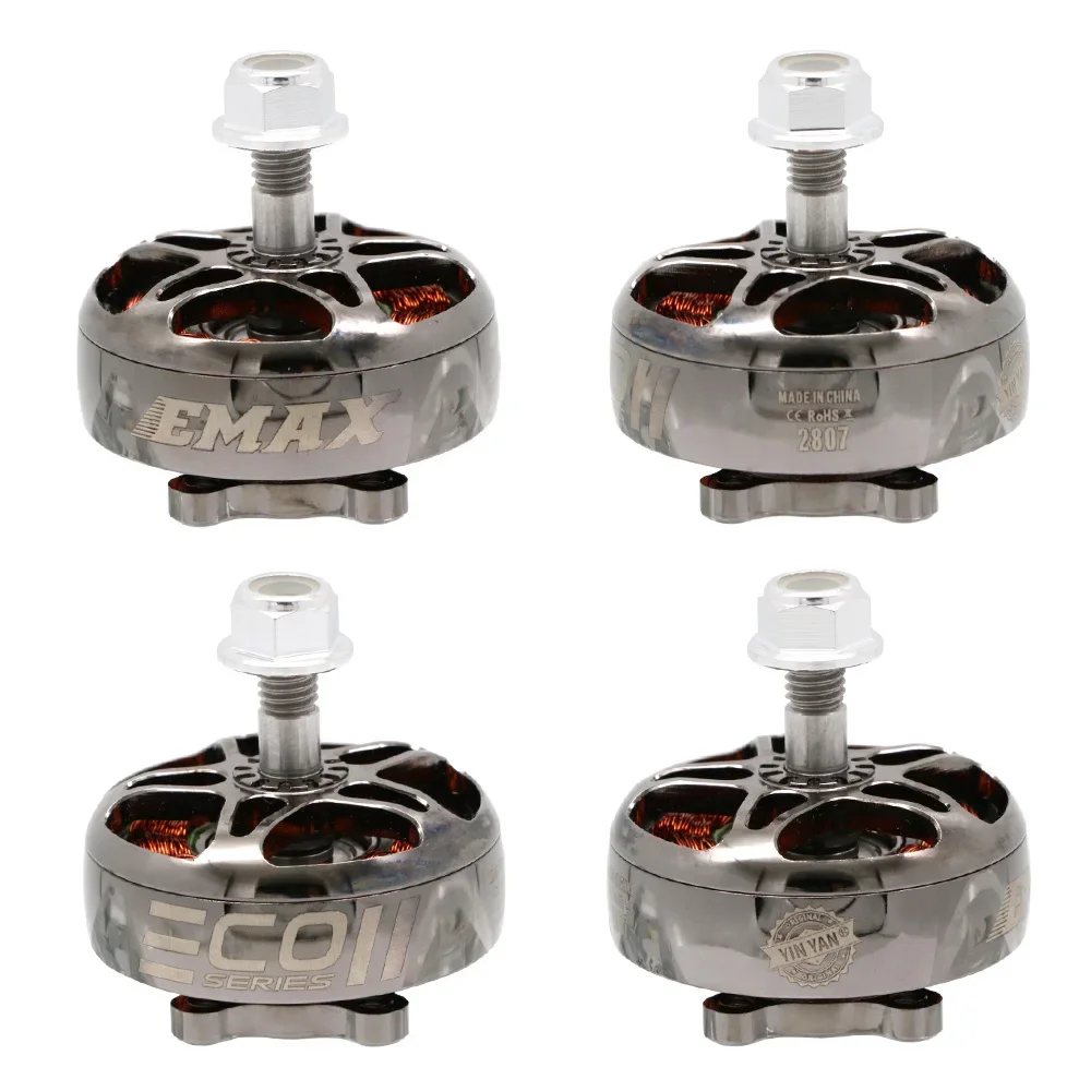EMAX ECOII eco ii 2807 1300KV 6S/1500KV 5S/1700KV 4S Бесщеточный двигатель CW 6-7 дюймов Пропеллер для RC FPV