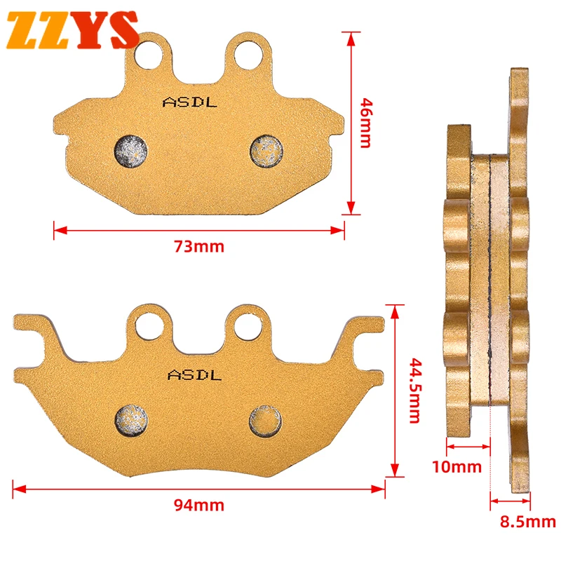 Аксессуары для мотоциклов 820cc задние тормозные колодки дисковые планшеты KAWASAKI