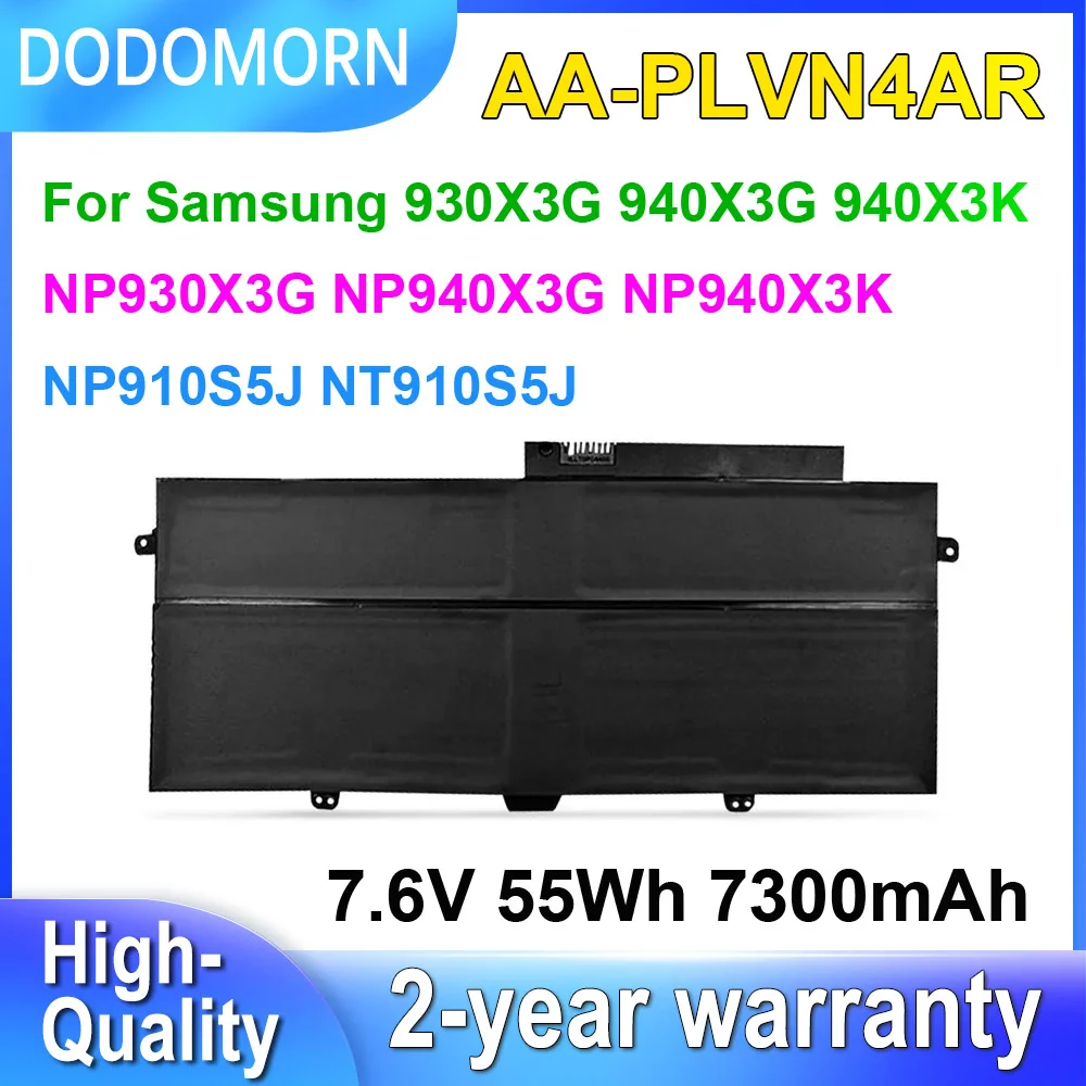 Аккумулятор DODOMORN для ноутбука Samsung 930X3G 940X3G 940X3K NP930X3G NP940X3G NP940X3K NP910S5J NT910S5J 7 6 В 55Wh