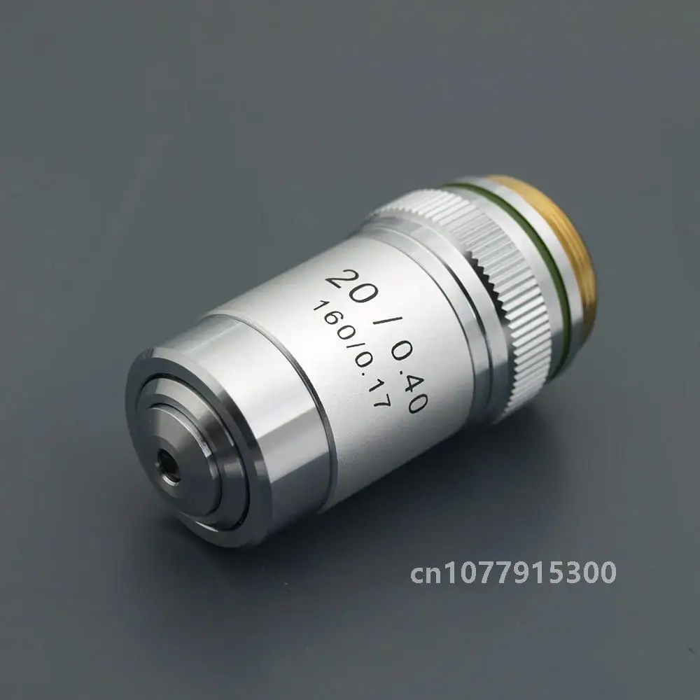 4X 10X 20X 40X 60X 100X High Quality Microscope Objective Lens Achromatic Laboratory Biological parts