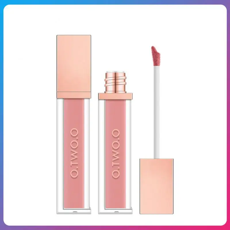 

12 Colors Soft Mist Lip Glaze Moisturizing Liquid Lipstick Beauty Cosmetics Lip Tint Pigment Non-stick Cup Lipgloss Lips Makeup