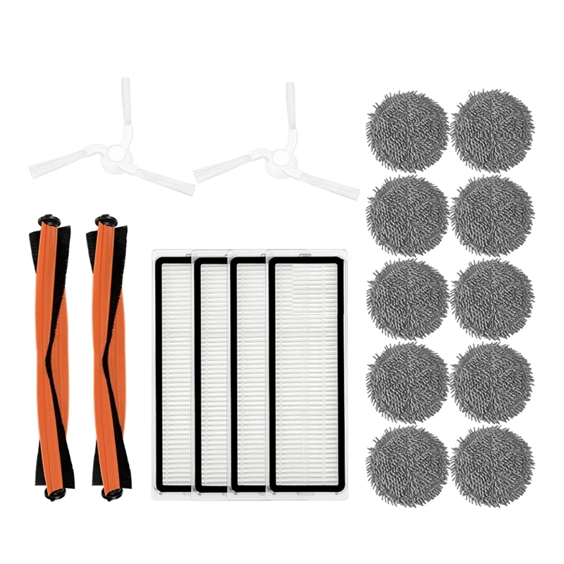 

Main Side Brush Filter And Mop Cloth For Xiaomi Mijia Self-Cleaning Robot Vacuum Mop Pro STYTJ06ZHM Vacuum Cleaner