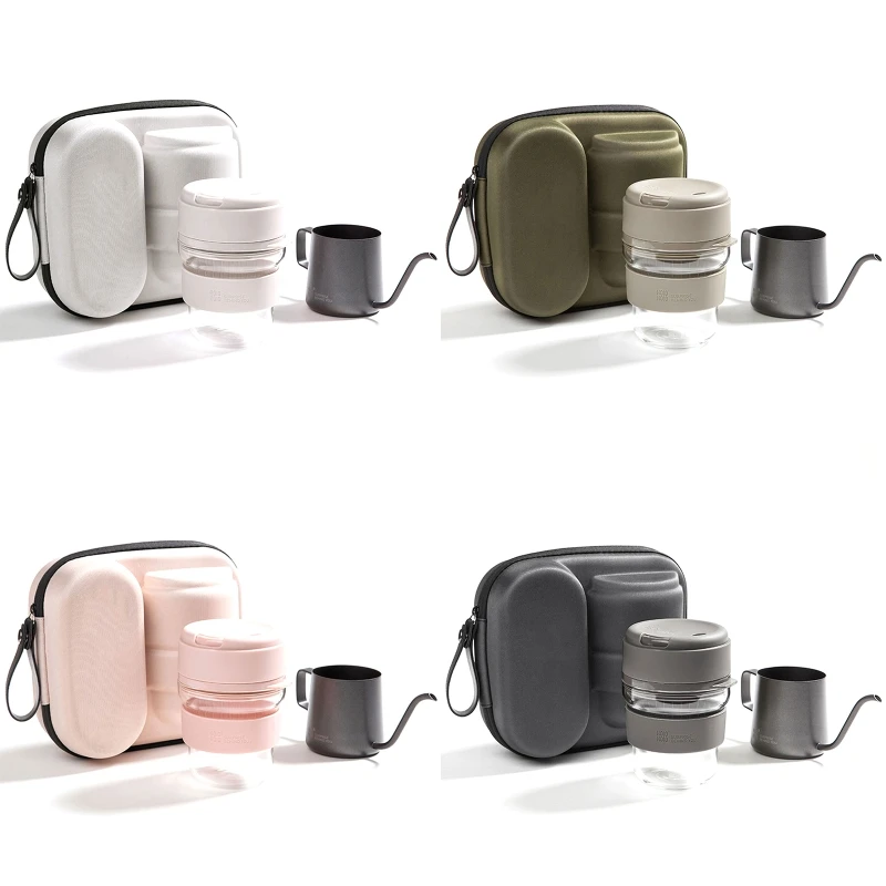 

Hand Made Coffee Maker Hand Punch Filter Glass Coffee Cup Supplies