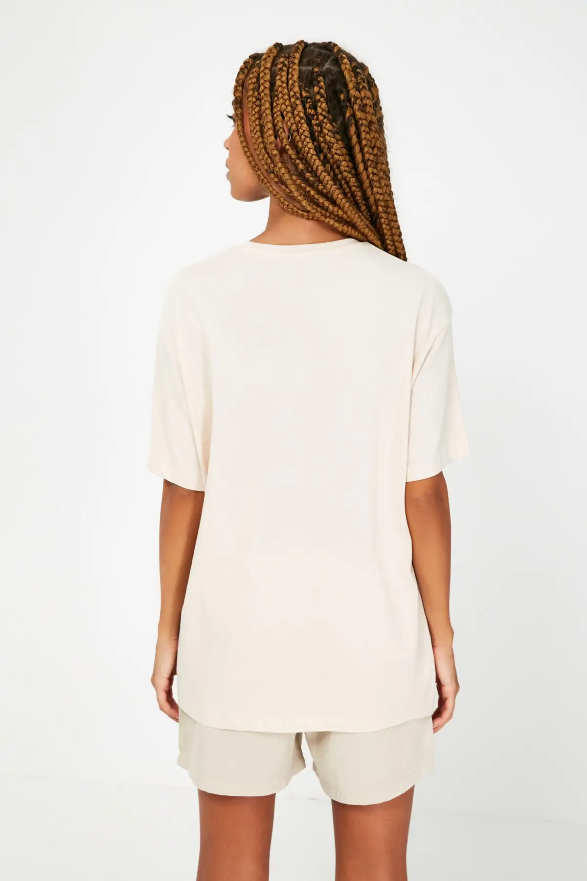 

Trendyol Printed Knitted T-Shirt TWOSS21TS4000