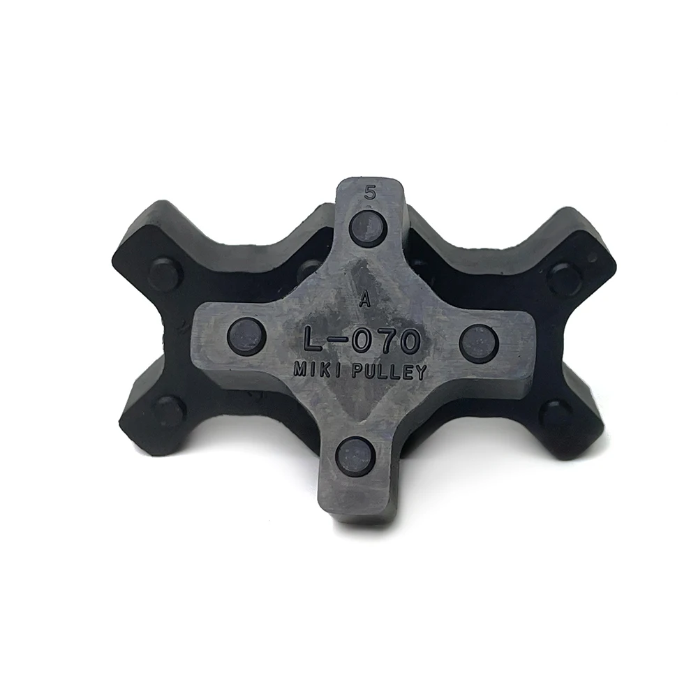 Черный эластичный резиновый буферный элемент для Mikipulley алюминиевая муфта типа