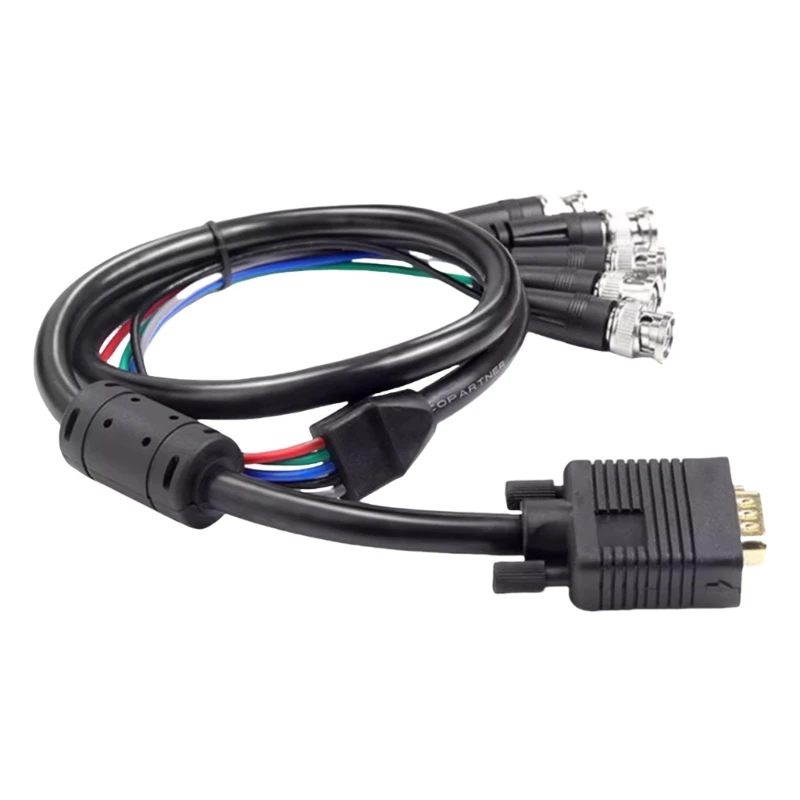 Кабель VGA-BNC с разъемами 5BHC разветвитель VGA-RGBHV