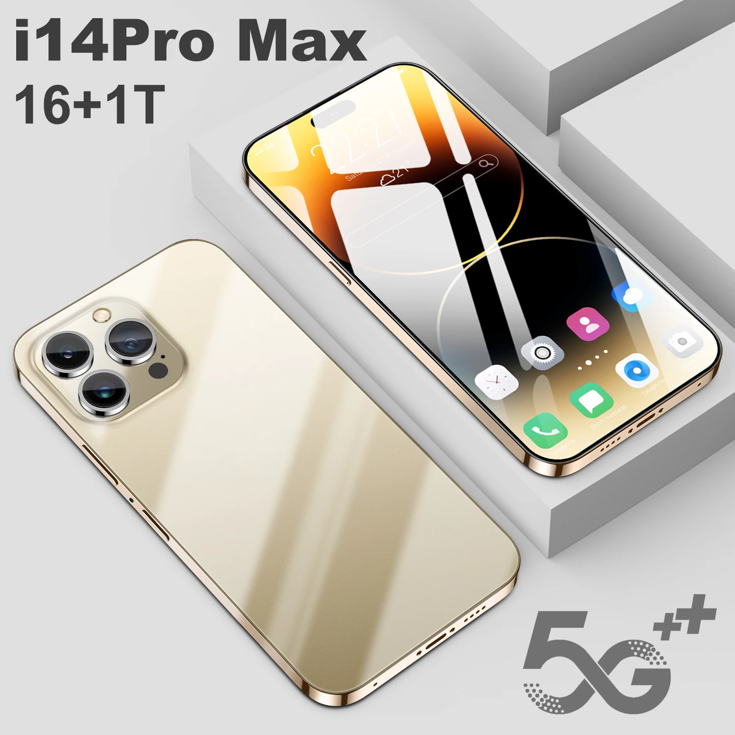 

I14 Pro Max Mobile Phones Unlocked 7.3 inch Global SmartPhone Andriod 50MP+108MP 16GB+1TB 8000mAh Celular 108MP 4G/5G Cell phone