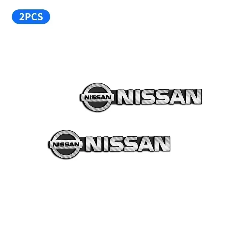 

2/4 шт. 3D алюминиевый значок, эмблема, наклейка для Nissan Qashqai X-Trail Tiida TIIDA Juke Leaf Altima Patrol Micra Maxima Sentra Teana