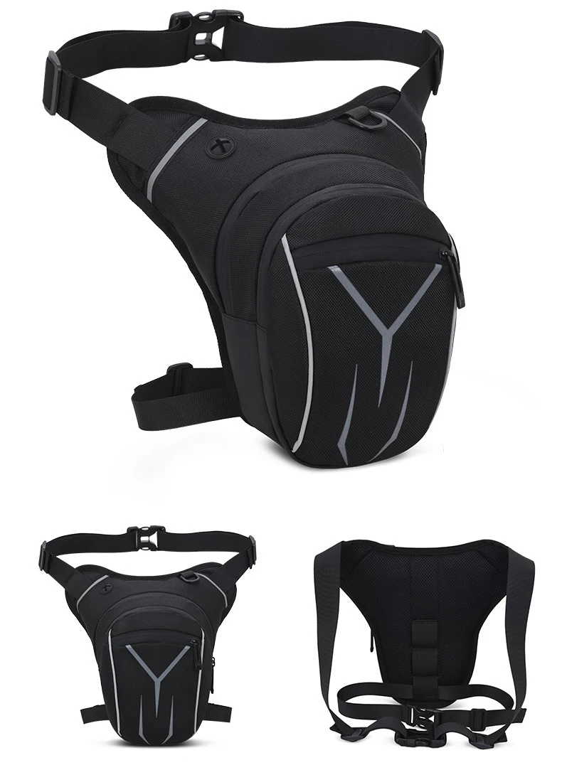 

Поясная Сумка на бедро, мотоциклетная Водонепроницаемая Светоотражающая сумка для наушников с защитой от дождя, тактический дорожный поясной кошелек