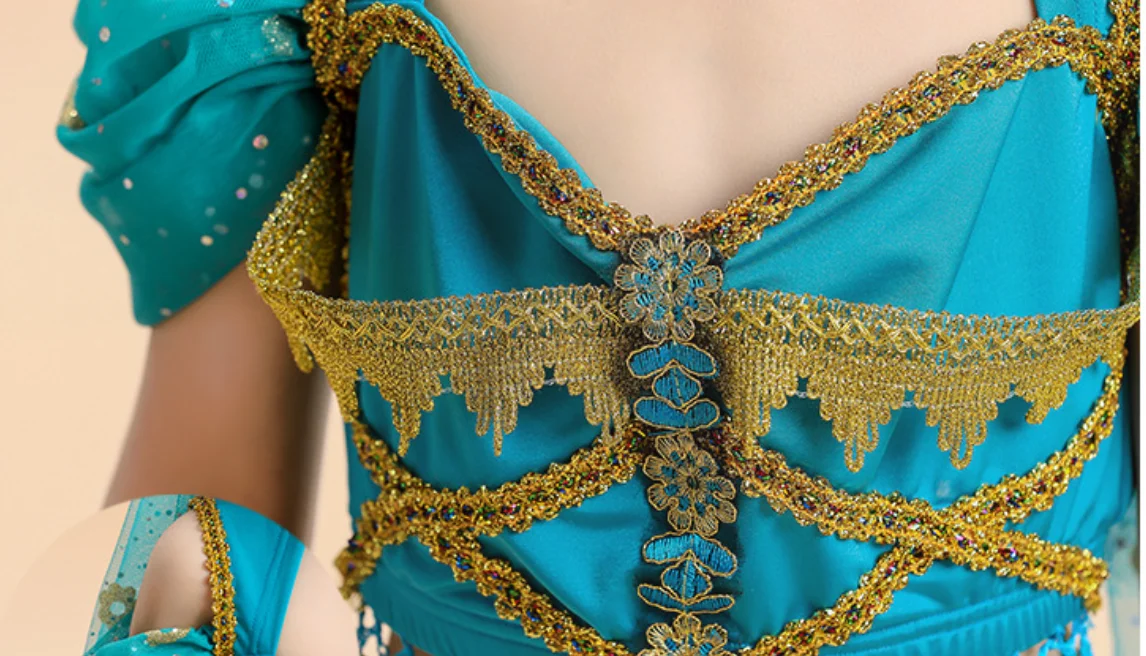 Детский индийский комплект принцессы для танца живота сари восточного