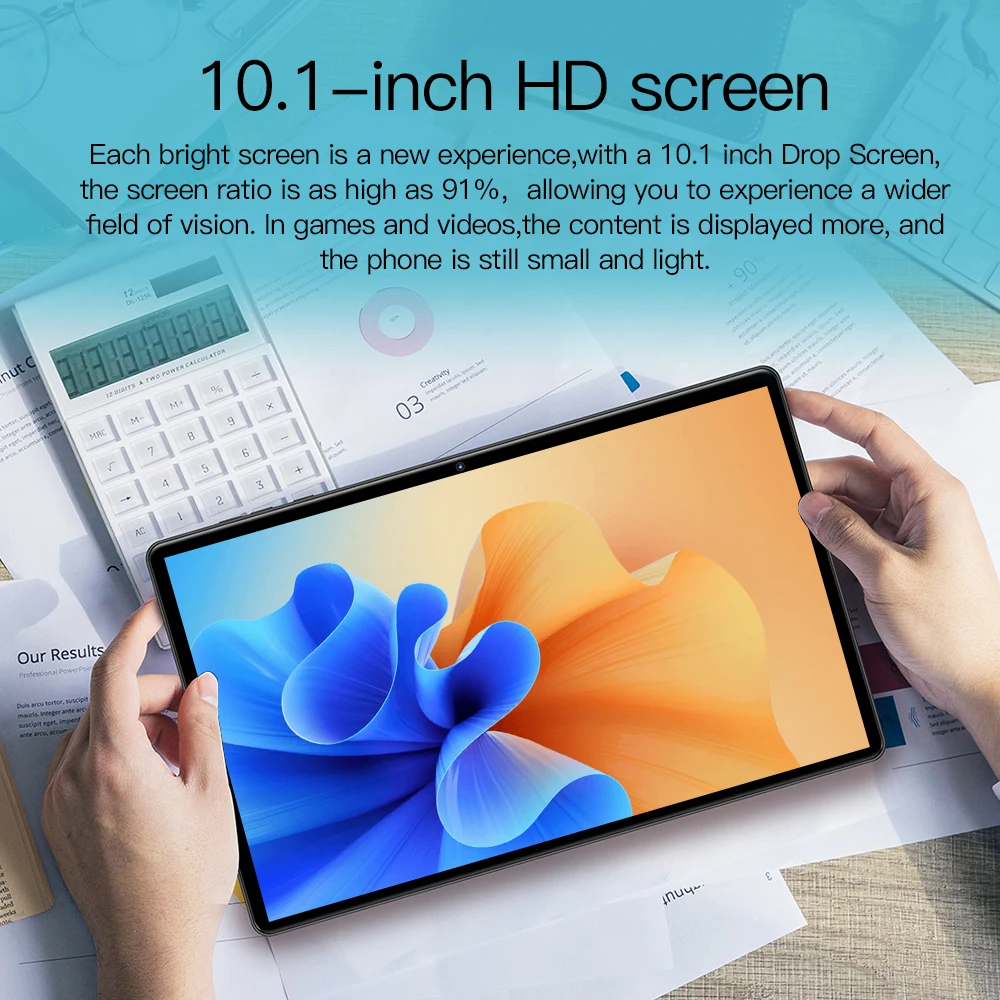 tab 10 tablets 10 1 inch 12gb 512gb rom tablet android 5g network 10 core tablet pc dual sim phone call global version tablette free global shipping