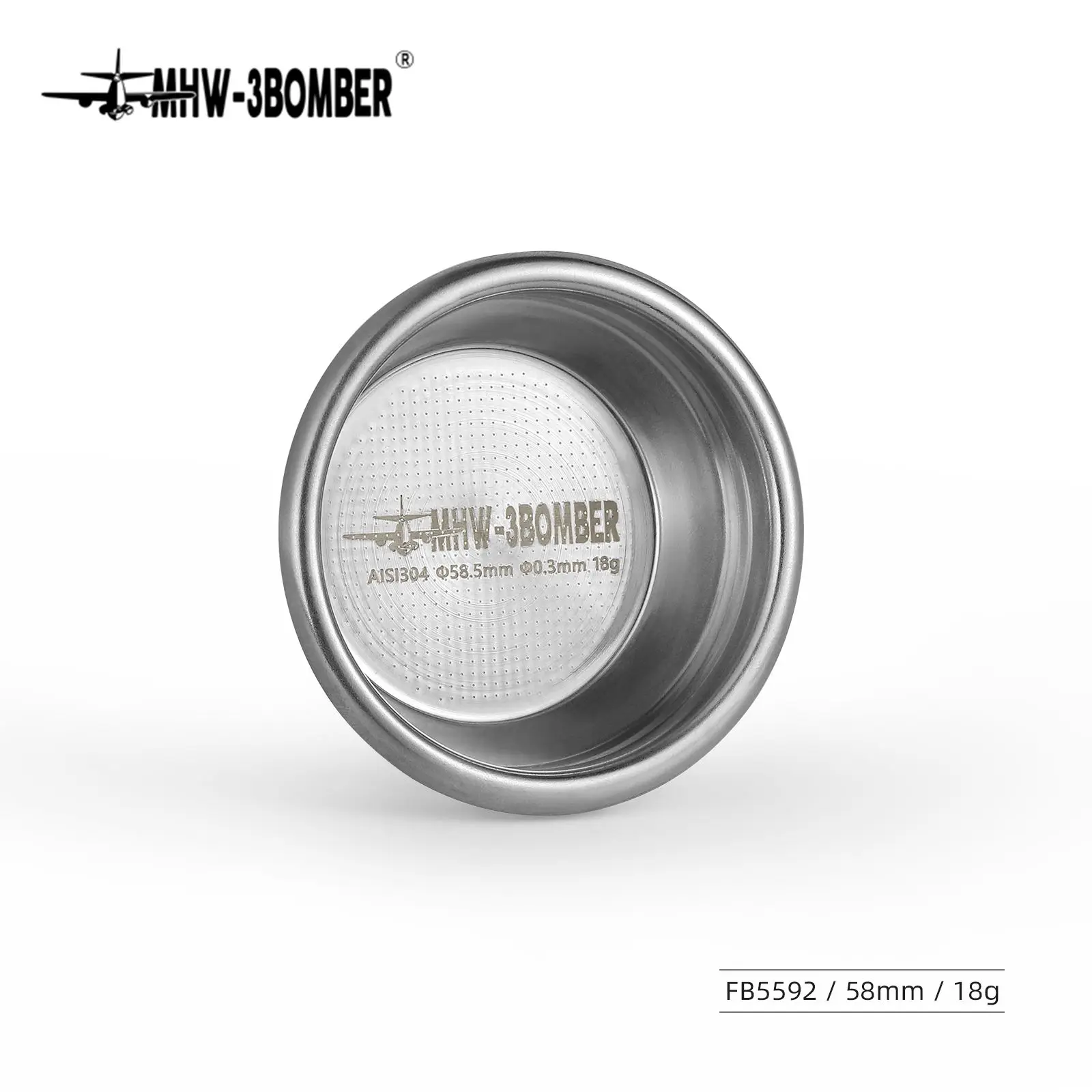 

Корзина для портафильтра MHW-3BOMBER 58 мм из нержавеющей стали