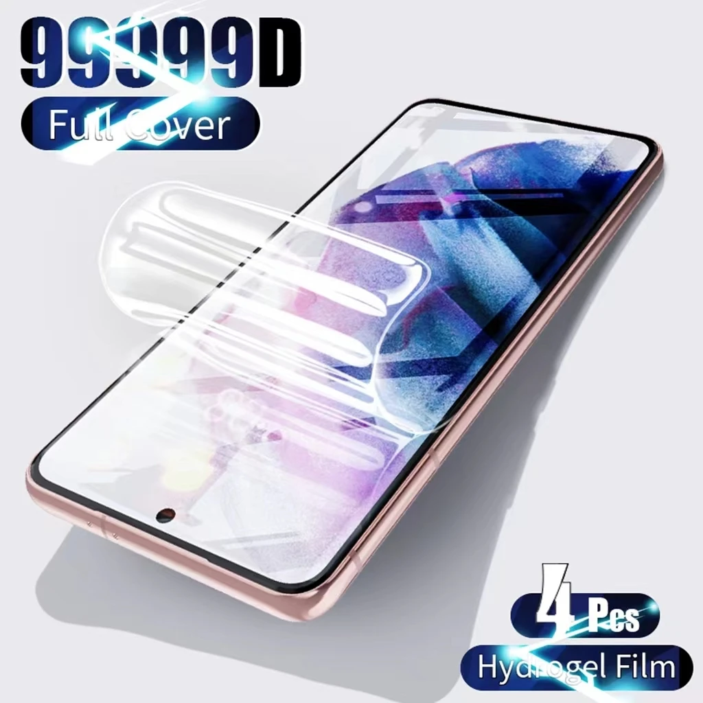 

Защитная пленка для экрана samsung glalxy S20 FE S10 lite S10E S22 5G S21 plus, ультрагидрогелевая пленка, не стеклянная защитная пленка, 4 шт.