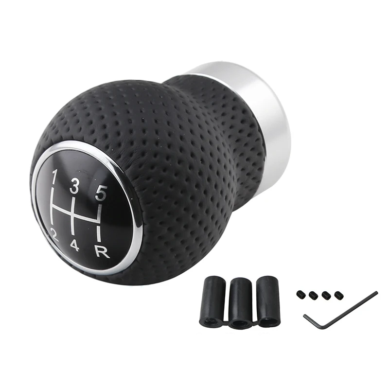 

Универсальная Ручка Переключения Передач 5/6 Скоростей Из Искусственной Кожи, Сменная Головка Рычага КПП Для Автомобиля