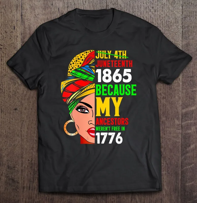 

Футболка мужская, черная, с надписью «потому что мой предк не был свободным»