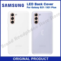100 official original samsung galaxy s21 plus s21 5g led back cover case s view protects led cover