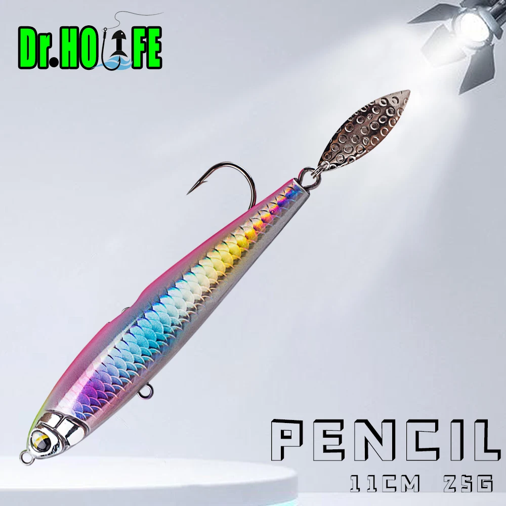Dr.Holife 1 шт. приманка-карандаш 11 см 25 г искусственная приманка жесткий пластиковый