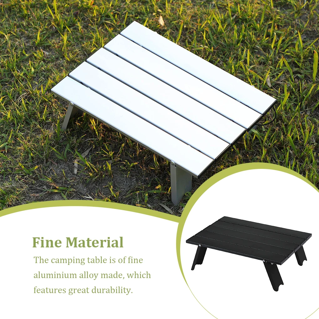 

Camping Table Anti-rust Stable Outdoor Hiking Fishing Travelling Barbecue Picnic Beach Seaside Folding Desk Furniture