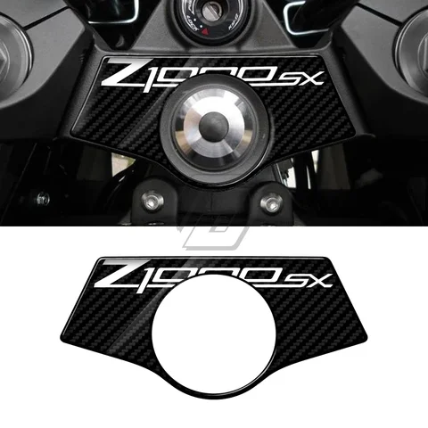Для Kawasaki Z1000SX 2011-2017 3D углеродное волокно тройной колпак для дерева защитная крышка бака Pad