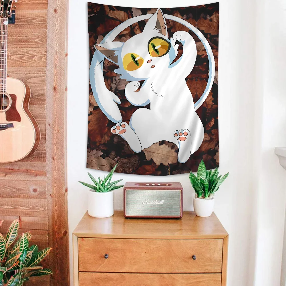 S-Suzume no To jimari аниме гобелен хиппи цветок настенные ковры для спальни Декор дешевый