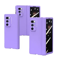 matte hinge protection case for xiaomi mi mix fold 5g shockproof armor 360 full protective hd screen protector film phone cover