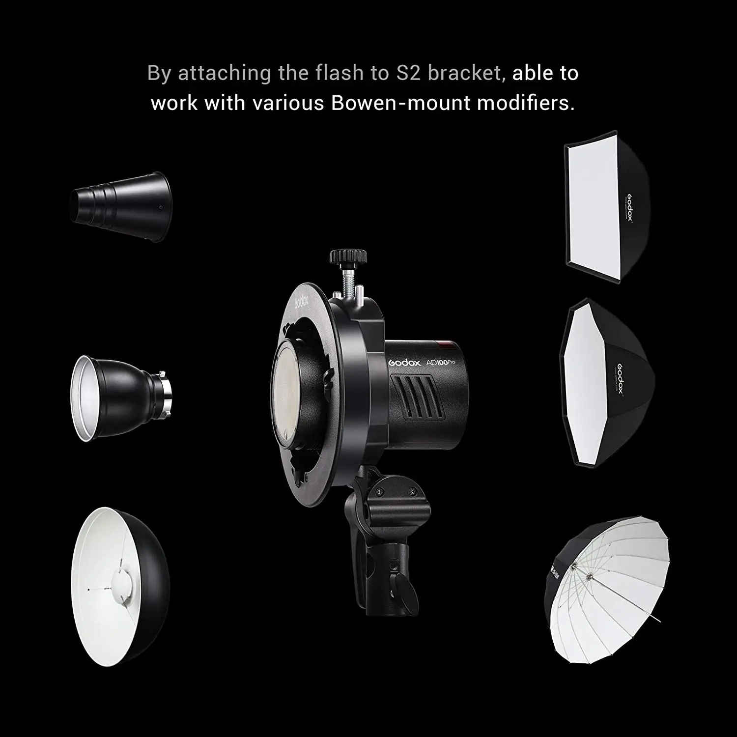Внешняя вспышка Godox AD100pro 100Ws Беспроводная 2 4 ГГц X AD100 PRO карманная для Sony Nikon Canon